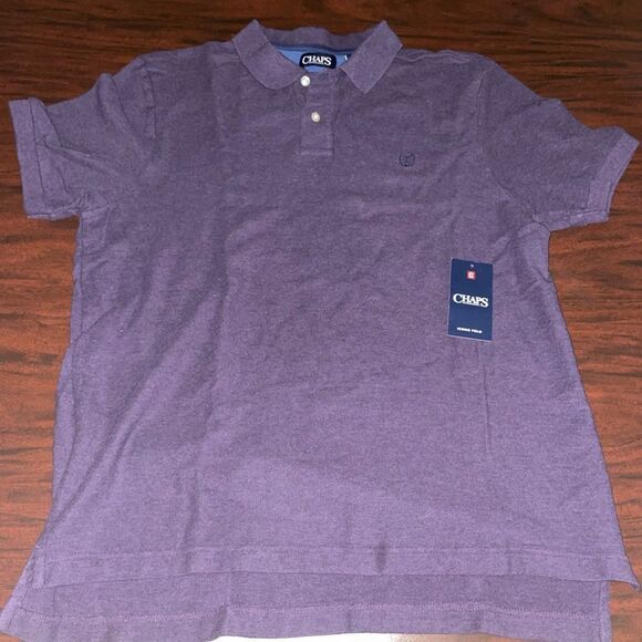 NWOT Chaps Purple Polo Shirt - Picture 1 of 6
